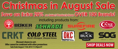 Christmas In August Sale