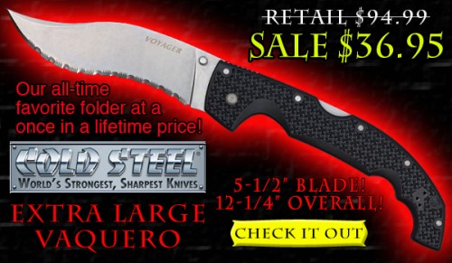 Cold Steel Extra Large Vaquero Sale