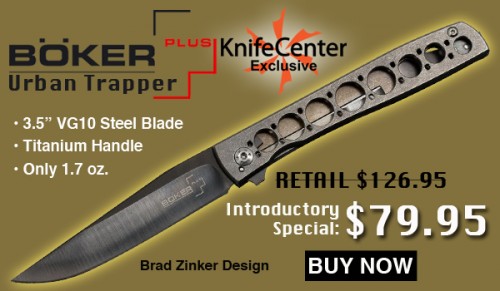 Boker Plus Urban Trapper Folding Knife