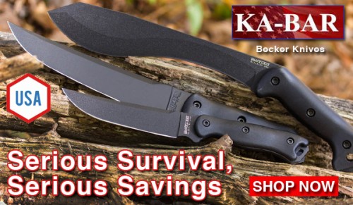 KA-BAR Becker Survival Knife Sale