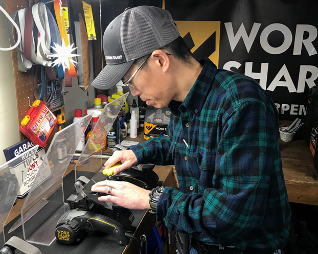 Work Sharp Pro Staff: Dexter Ewing - Work Sharp Sharpeners