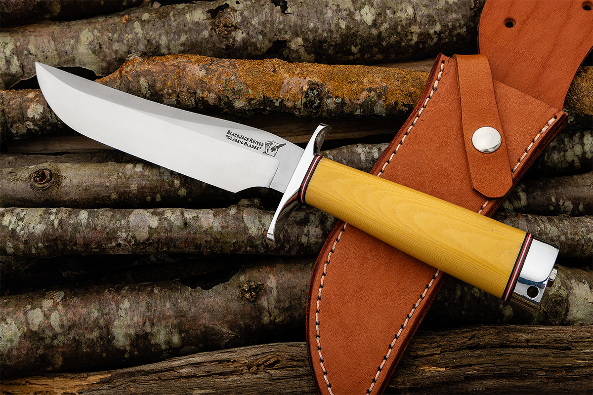 Blackjack Model 3 in Antique Ivory Micarta