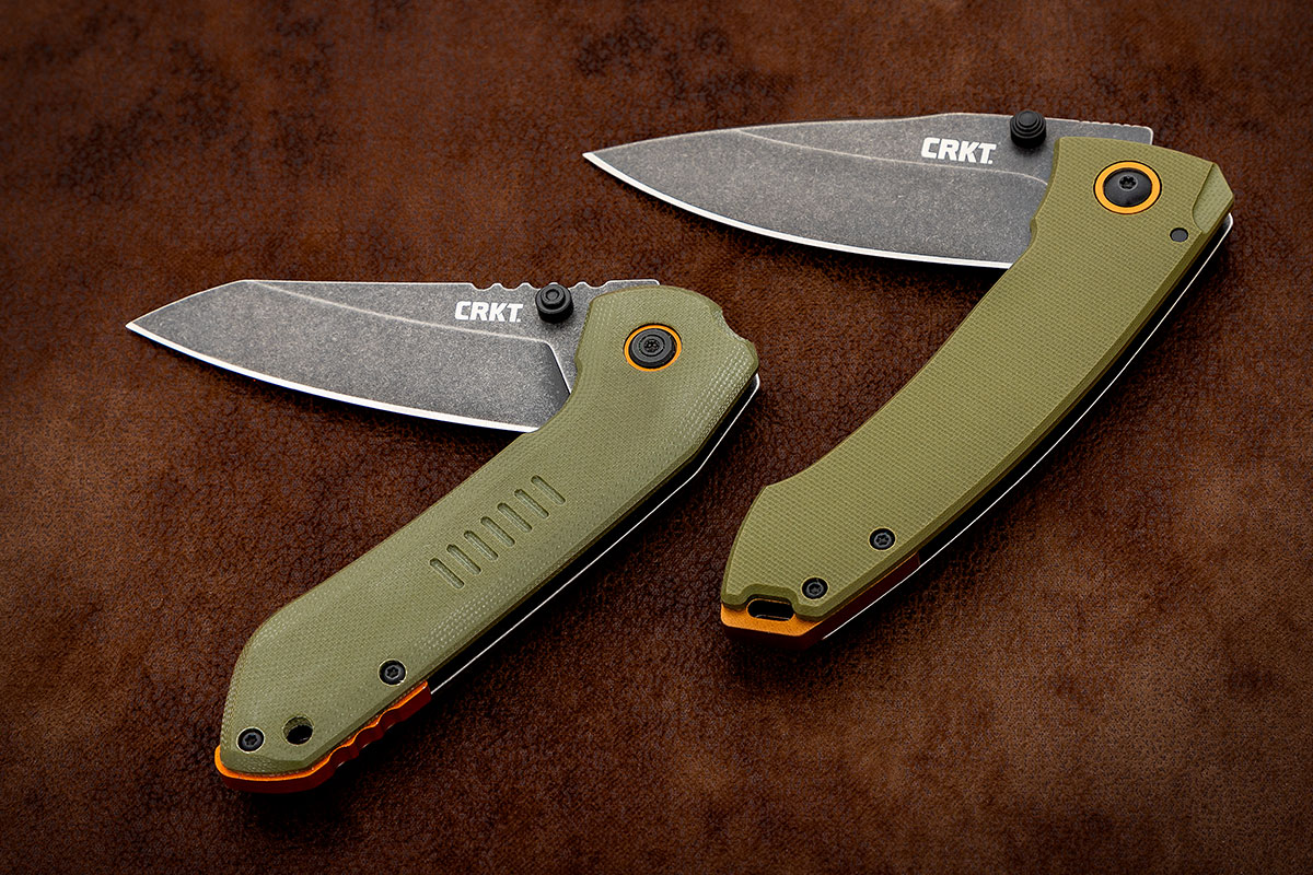 CRKT Overland and Tuna Folding Knives