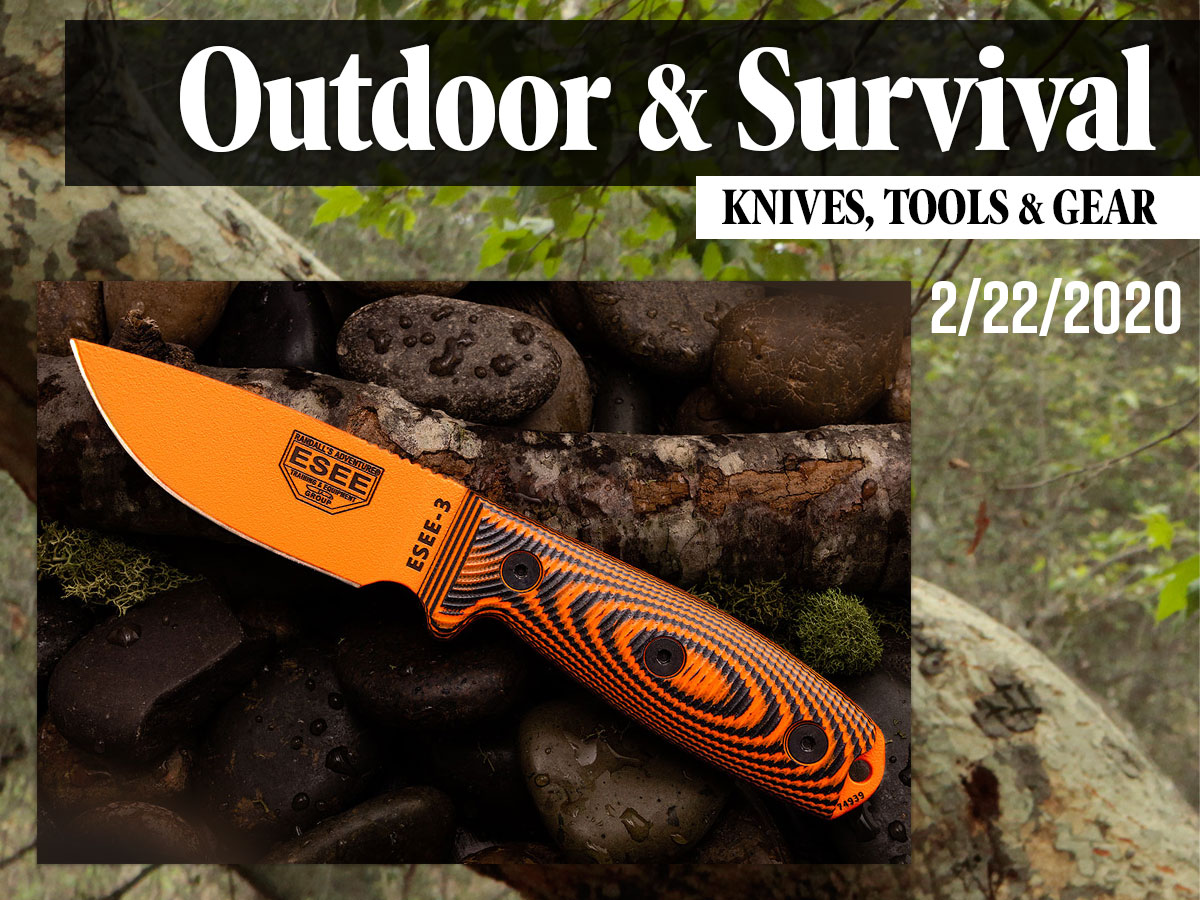 2-piece Stag Antler Outdoor Knife Set – Pro Survivals