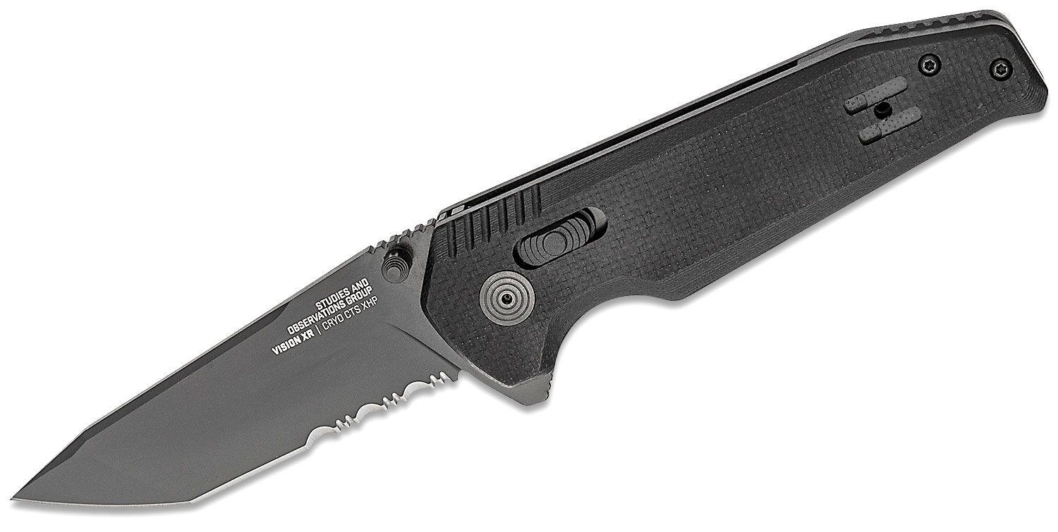 SOG VisionXR, black G10 on white background