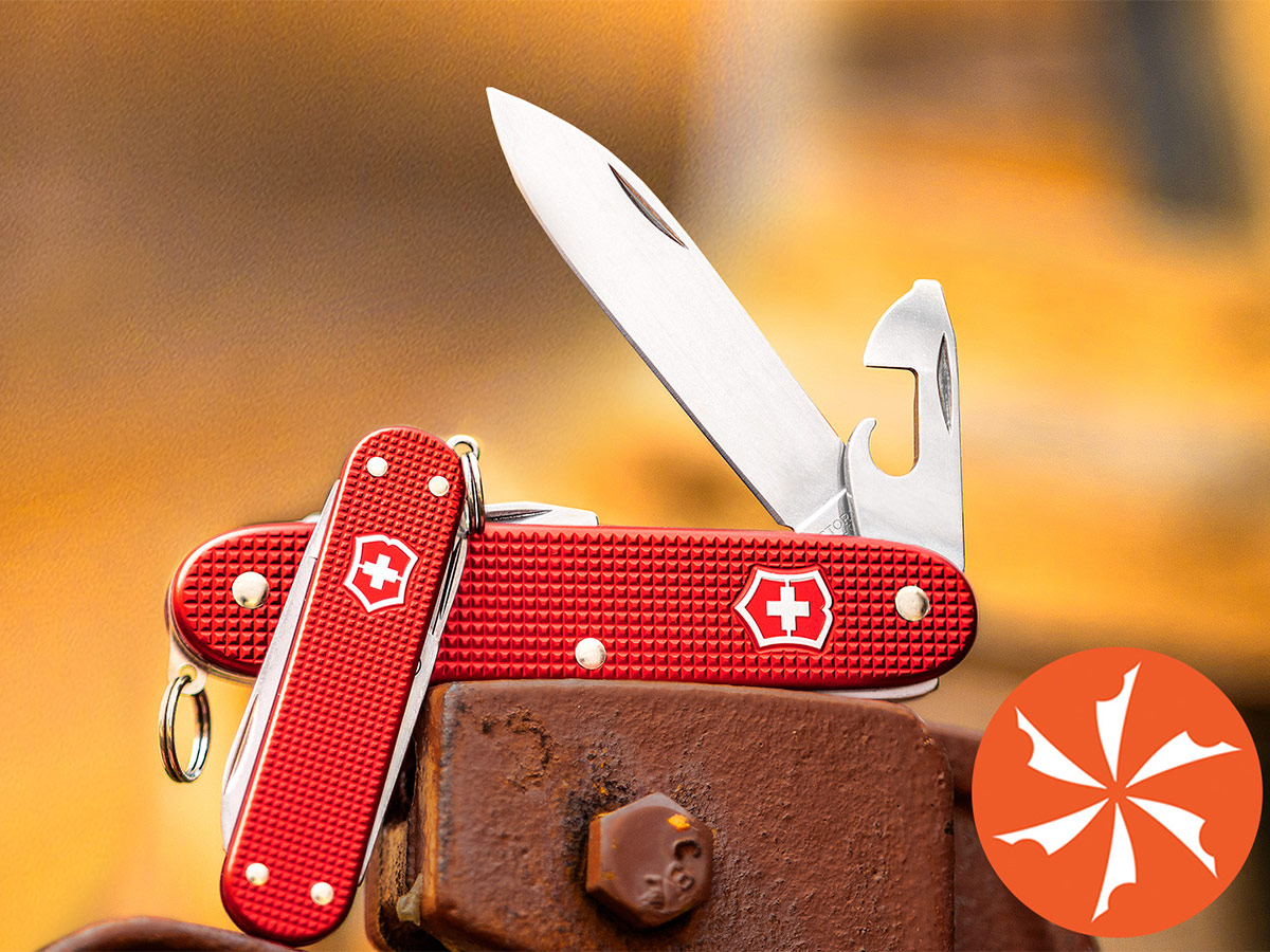 Victorinox Classic SD Pocket Knife, Orange