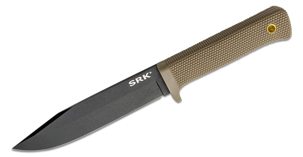 Cold Steel SRK knife on a white background