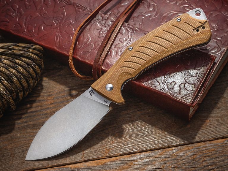 KnifeCenter Exclusive REVO Ness Micarta Flipper
