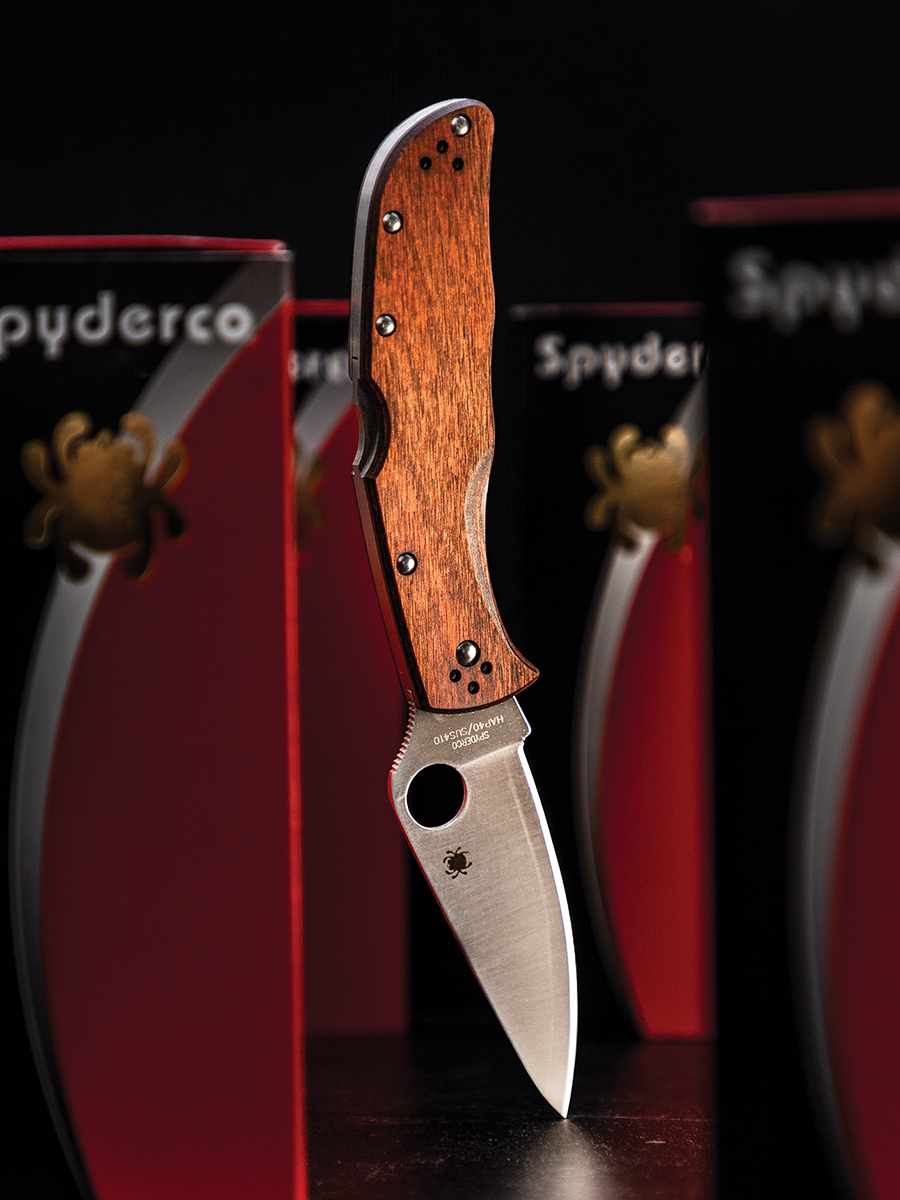 Spyderco KC Exclusive Pakkawood Endela | $30 OFF!