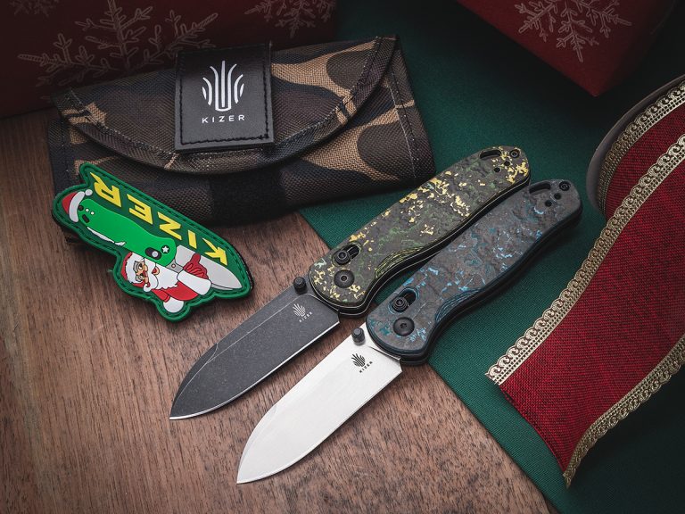 New Kizer Folders and Fixed Blade