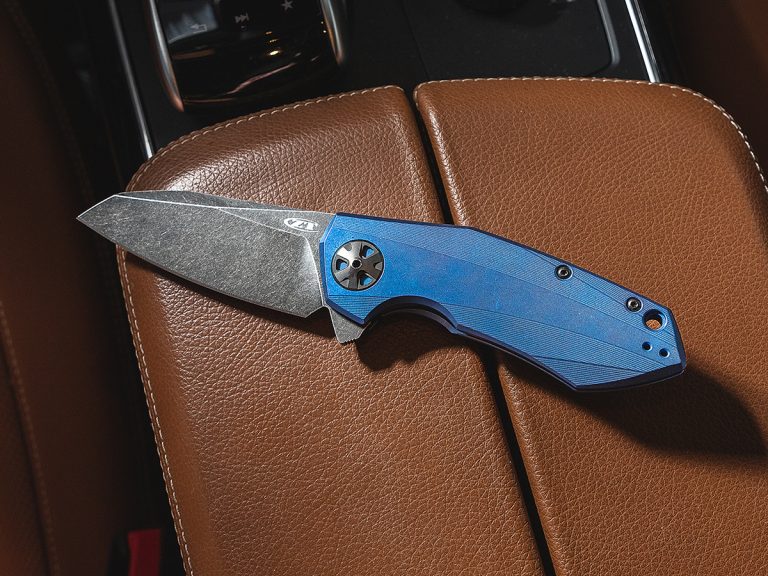 Zero Tolerance Factory Special 0456TIBLU Sinkevich Flipper