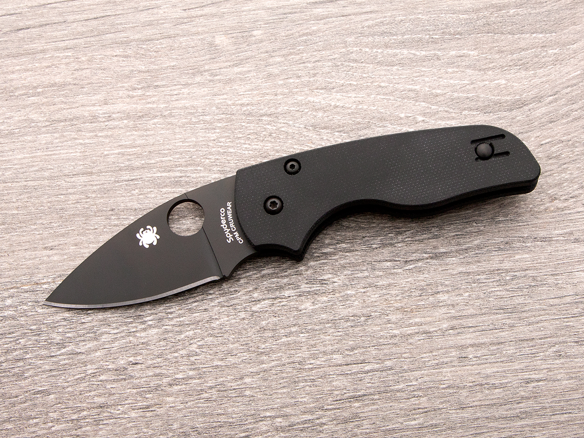 Spyderco KC Exclusive Smooth Black G10 Lil’ Native