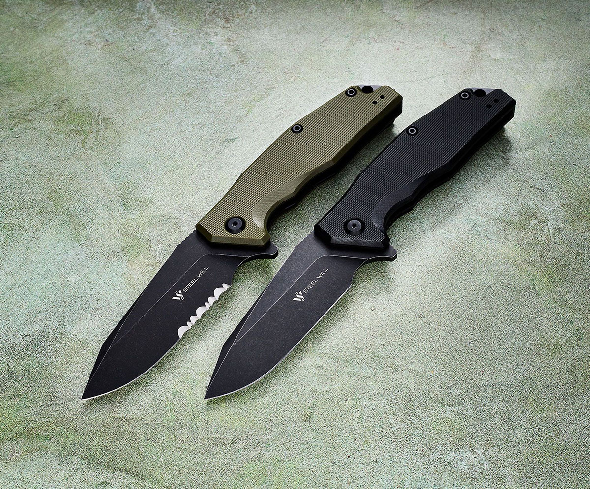 Steel Will Warbot Flippers | KnifeCenter Blog