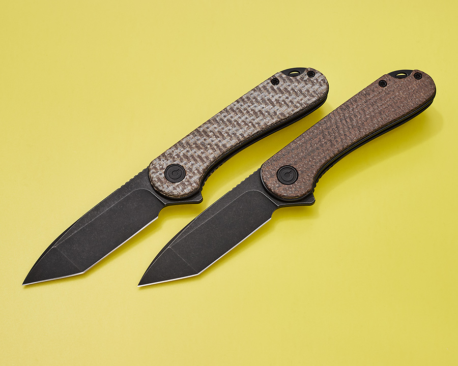 CIVIVI Elementum Tanto Matrix Micarta Flippers | KnifeCenter Blog