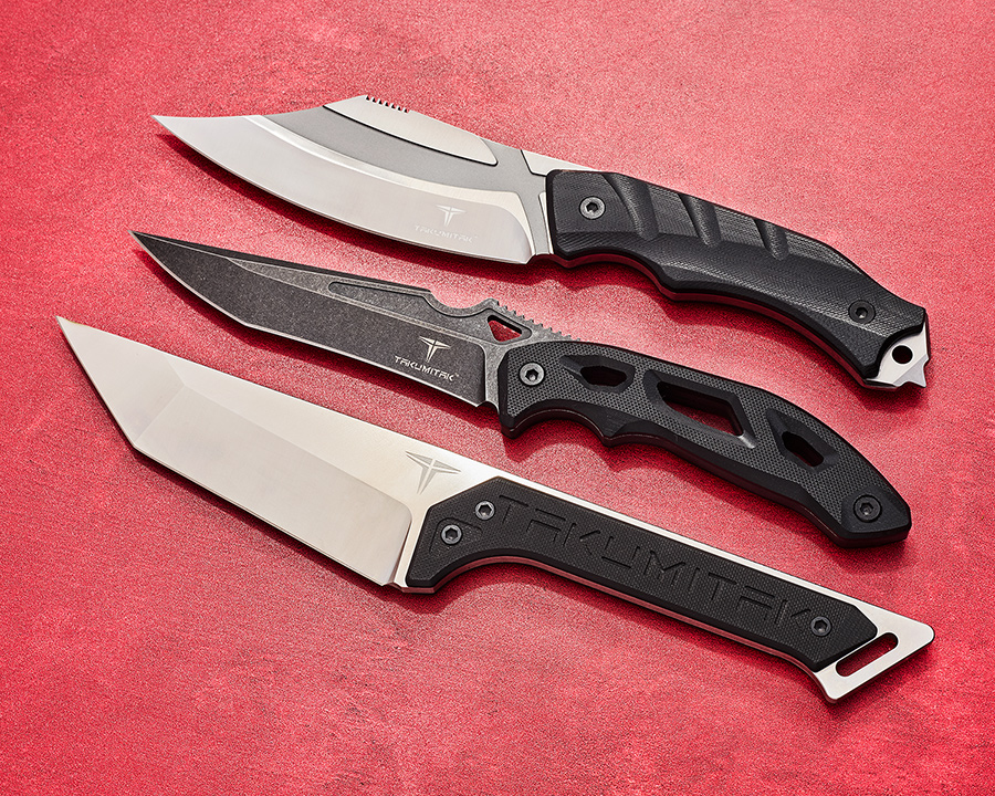 Takumitak Knives Tactical Fixed Blades | KnifeCenter Blog