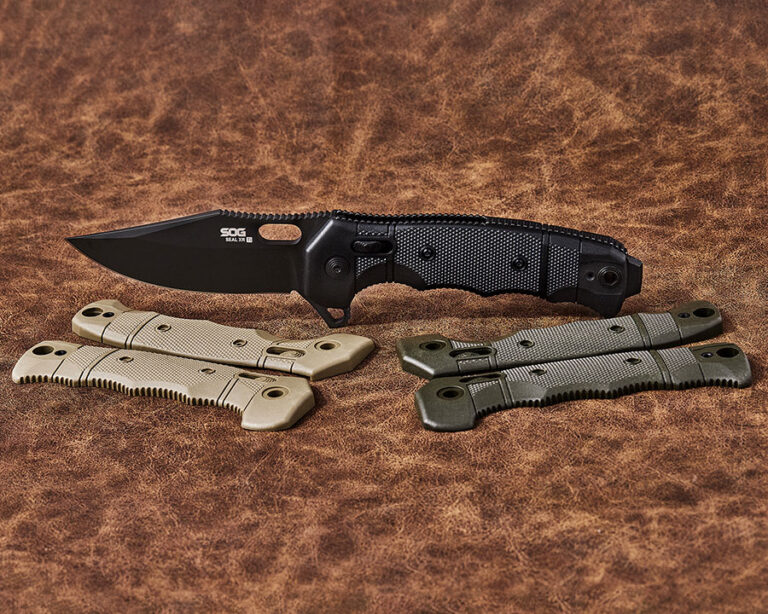 SOG SEAL XR Ti Crossbar Lock Flipper in MagnaCut