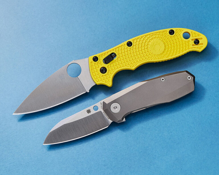 Spyderco Techno 3 and Manix 2 Salt Lightweight