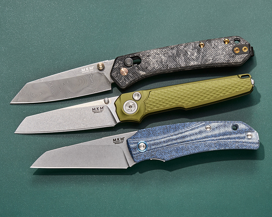 MKM Miura, Ice, Jaques, and Yipper Knives