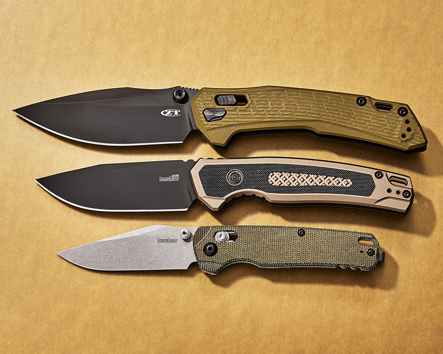 New Knives from Kershaw and ZT