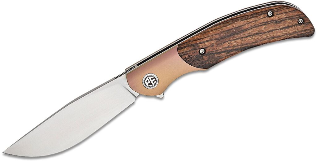 Petrified Fish Hourglass Knife