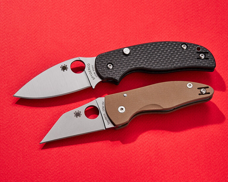 Spyderco Sprint Run MicroJimbo and Sage 6