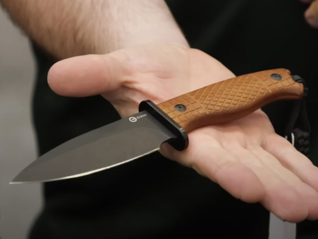 CIVIVI Terscane fixed blade displayed in hand