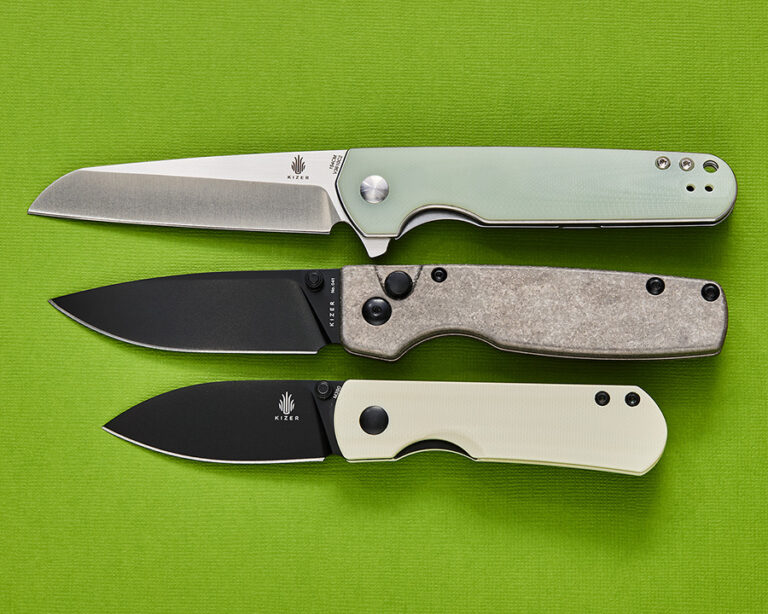 Specials on Kizer Knives and Handle Scales