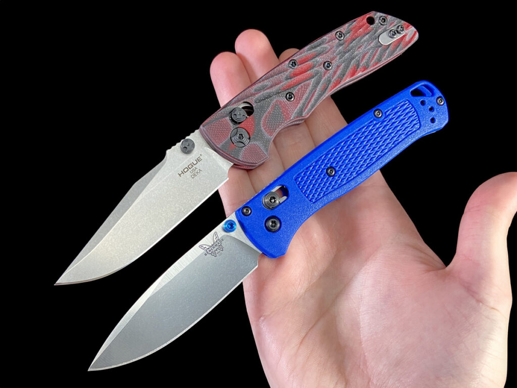 Ultimate EDC Knife Showdown: Benchmade Bugout vs. Hogue Deka