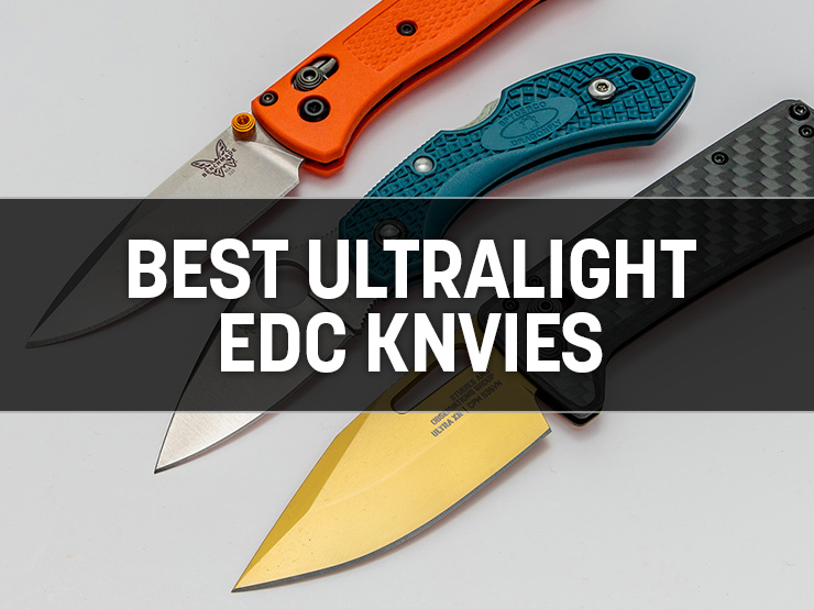 These Ultralight EDC Pocket Knives Are State-of-the-Art