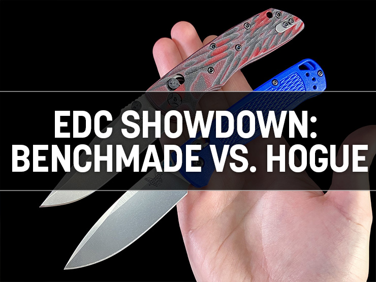 Ultimate EDC Knife Showdown: Benchmade Bugout vs. Hogue Deka