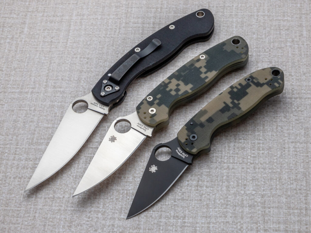 Are These Spyderco Knives Still Worth Buying in 2025? Para 3, Paramilitary 2, Military Compared