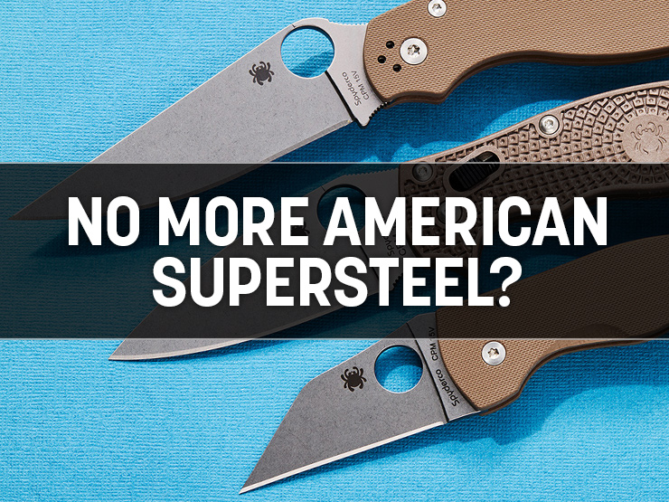 The Future of American Knife Steel: Updates on Crucible Bankruptcy, MagnaCut, 15V Spydercos