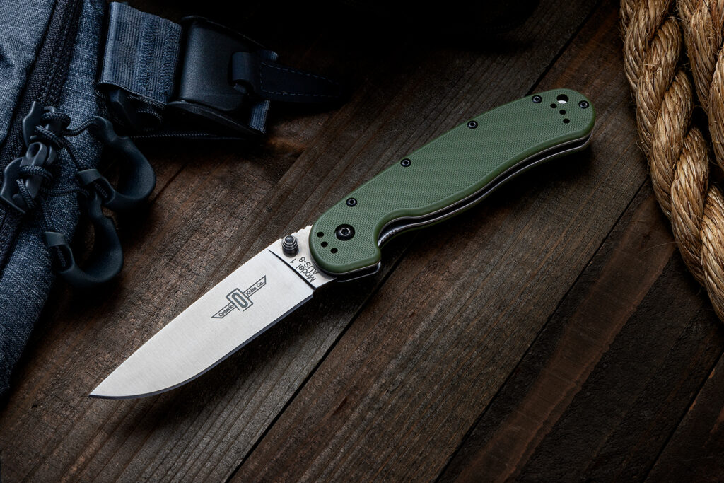 Ontario RAT-1 on a wood tabletop