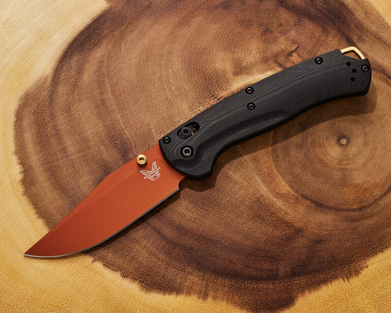 Benchmade Limited Edition S45VN Copper Suede Taggedout