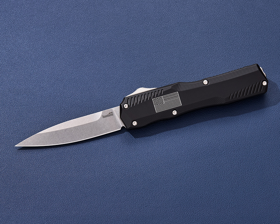 $40 OFF Kershaw MagnaCut American Flag Livewire OTF Auto