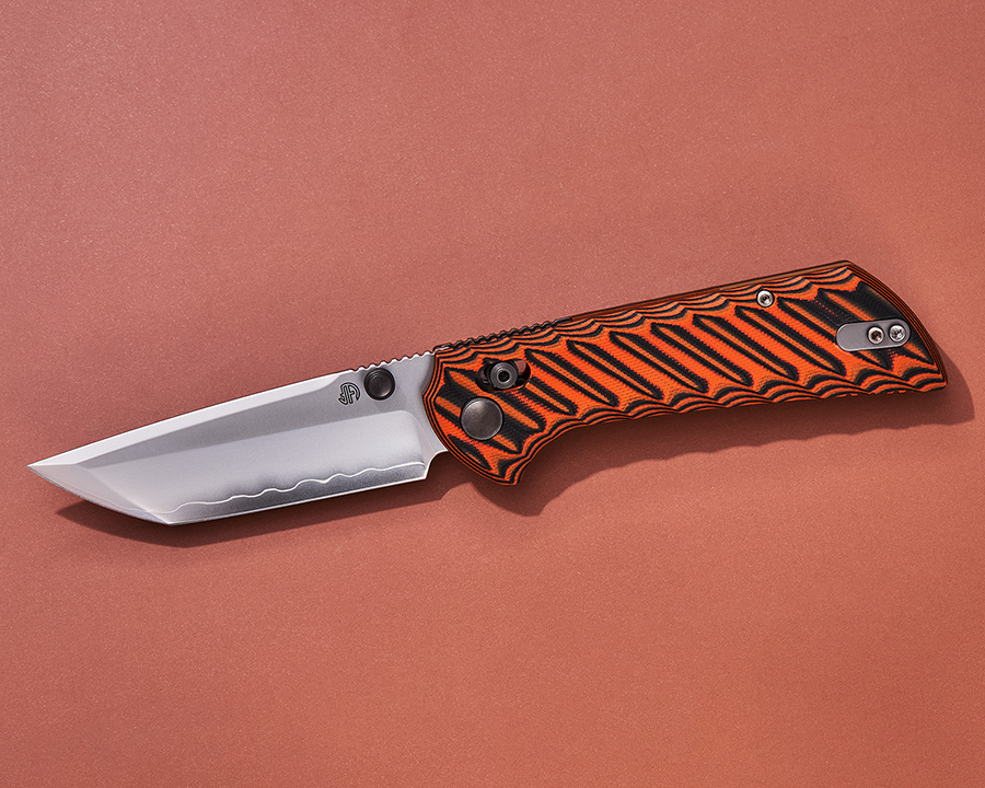 North Mountain Blade KC Exclusive Orange/Black G10 Chop