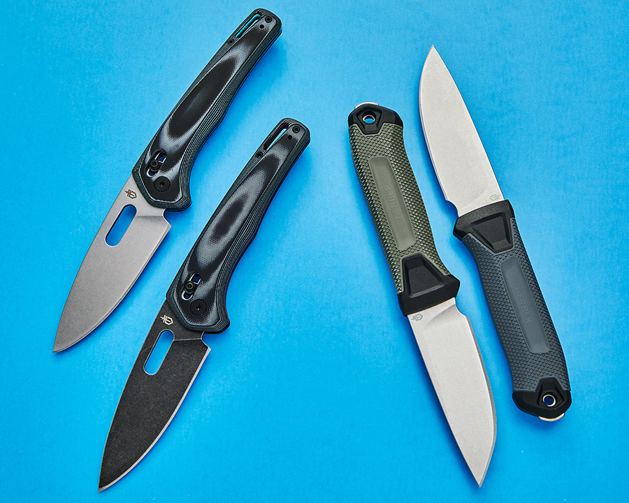 Gerber StrongArm Camp Fixed Blades and Sumo Folders